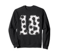 Soccer Player Number 18 Eighteen Soccer Sweatshirt - Unique Graphic Unisex - T-Shirt, Sweatshirt, Hoodie