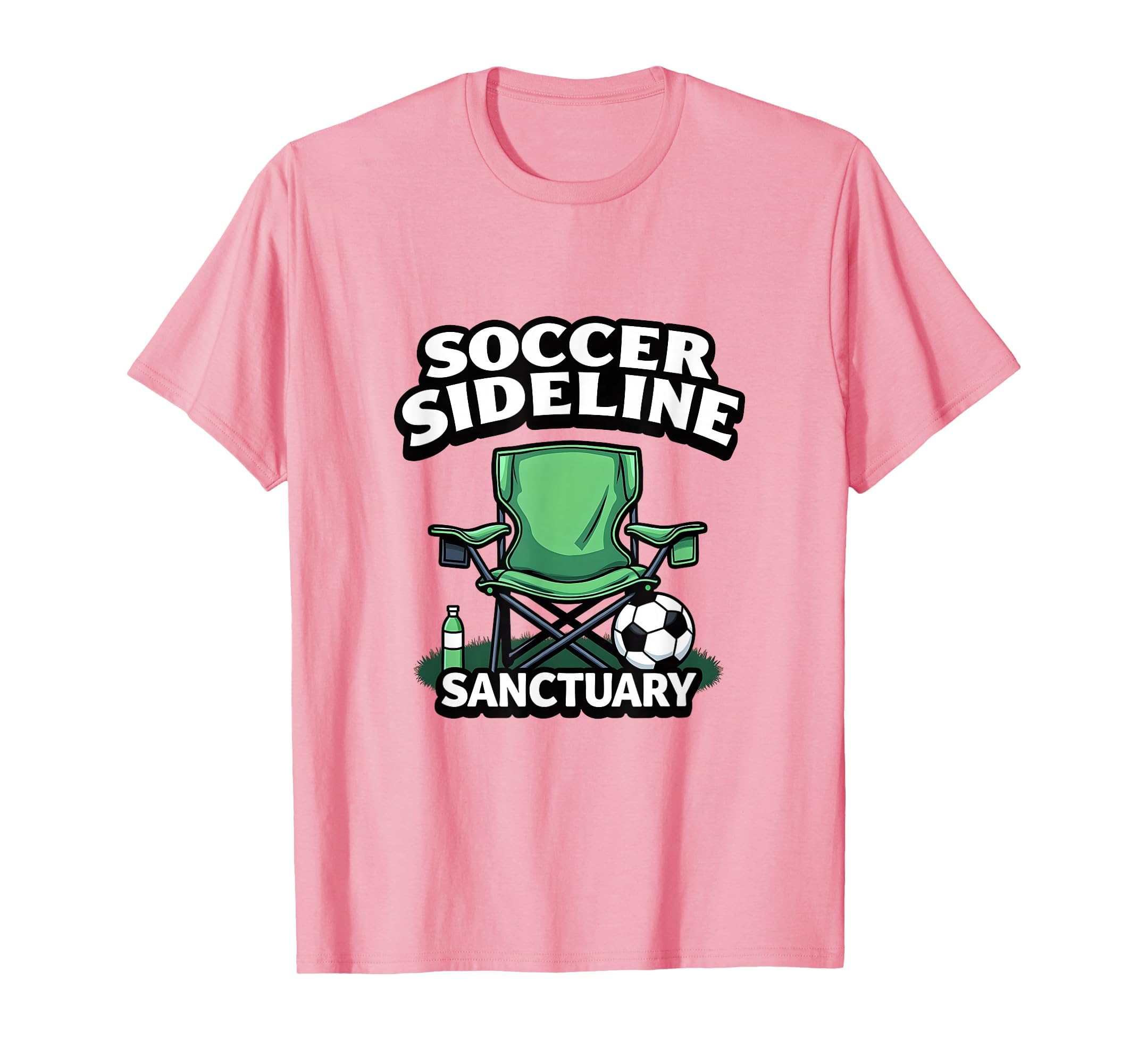 Soccer Sideline Sanctuary Soccer Mom T-Shirt - Streetwear Style Men Women - T-Shirt, Sweatshirt, Hoodie