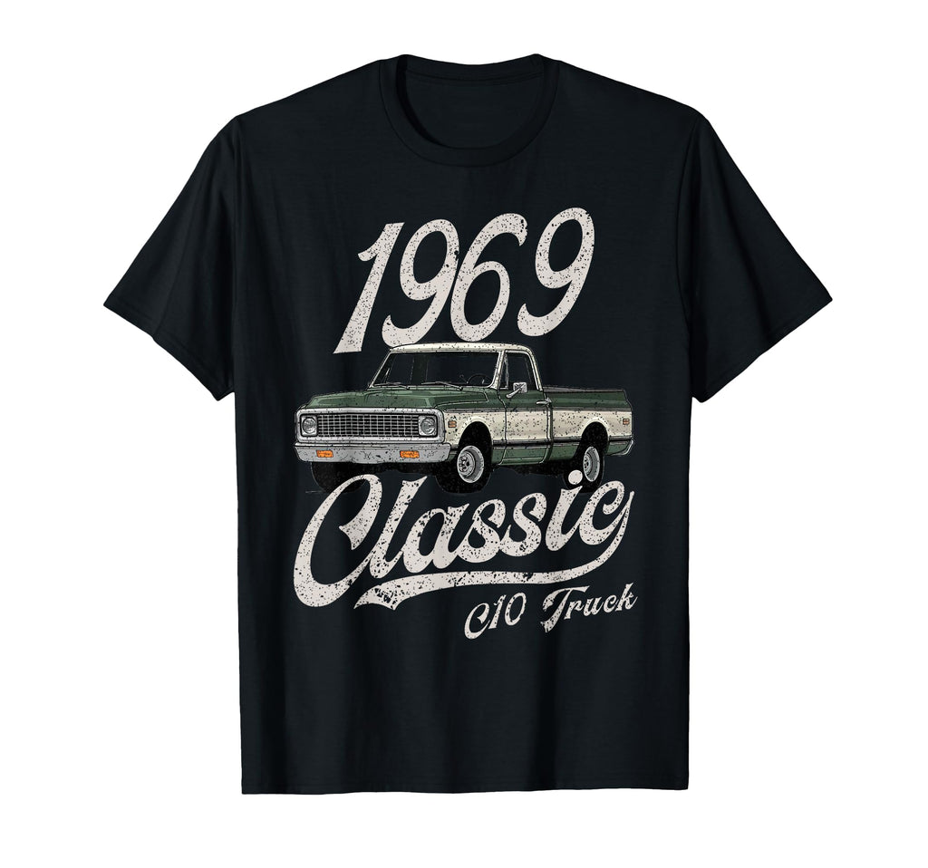 1969 69 C10 Truck T-Shirt - Trendy Graphic Men Women - T-Shirt, Sweatshirt, Hoodie