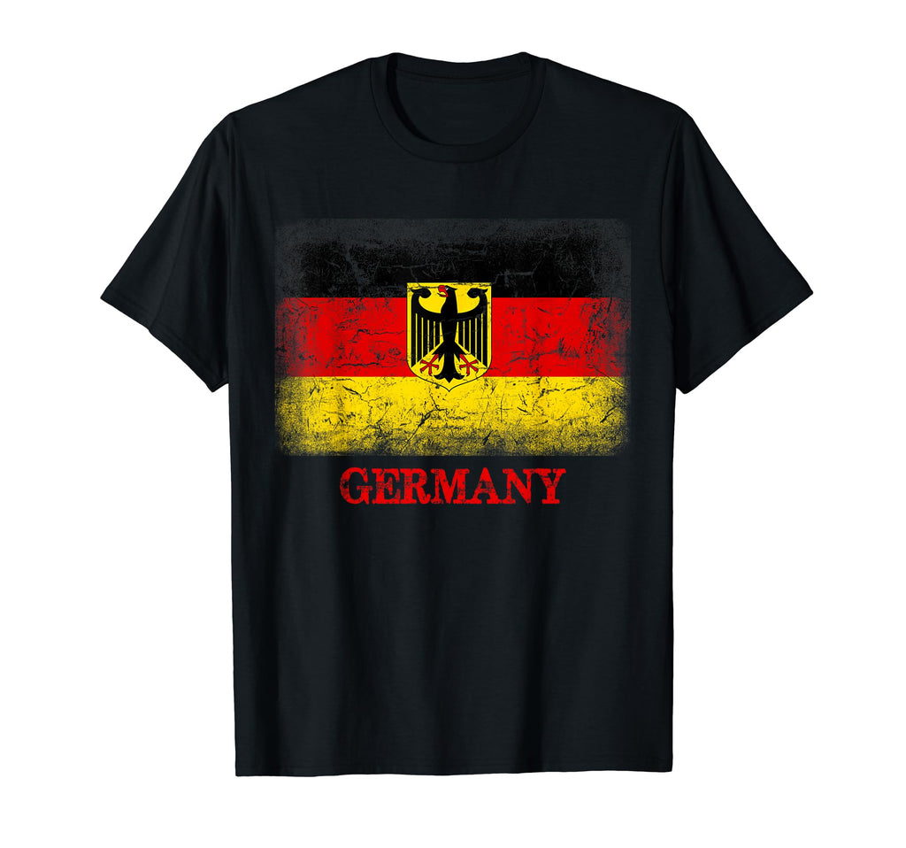 Germany Soccer Jersey Distressed German Hoodie - Trendy Graphic Men Women - T-Shirt, Sweatshirt, Hoodie