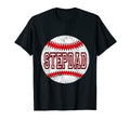 Mens Fathers Day Softball Stepdad T-Shirt - Trendy Graphic Men Women - T-Shirt, Sweatshirt, Hoodie