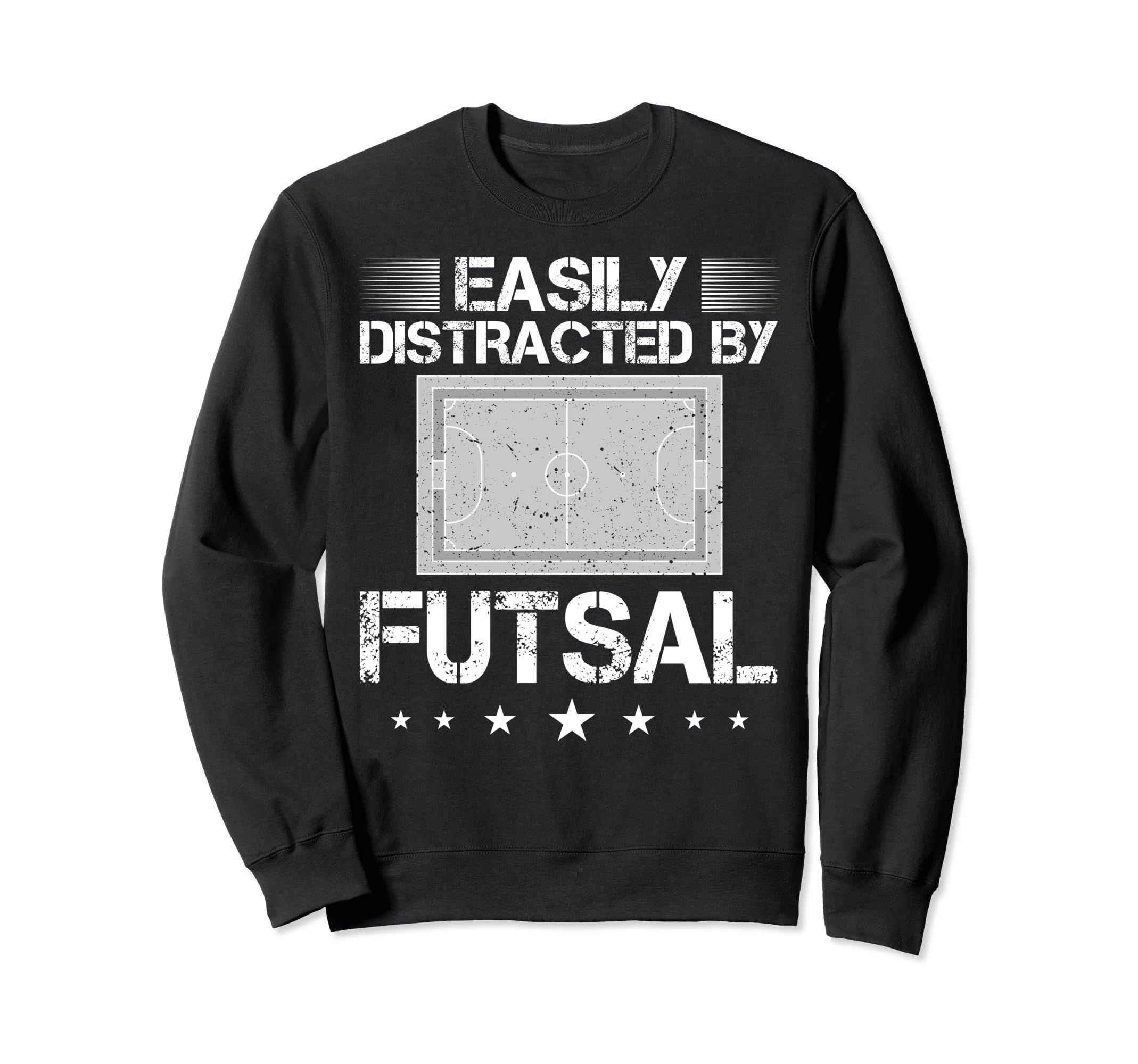 Futsal Game Court Football Sports Sweatshirt - Custom Art Print Men Women - T-Shirt, Sweatshirt, Hoodie