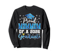 Super Proud Mommom 2026 Graduate Sweatshirt - Novelty Apparel Unisex - T-Shirt, Sweatshirt, Hoodie