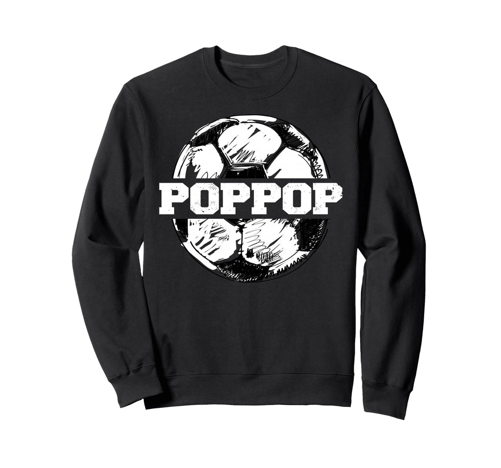 Soccer Poppop Sketch Split Soccer Sweatshirt - Custom Art Print Unisex - T-Shirt, Sweatshirt, Hoodie
