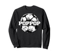 Soccer Poppop Sketch Split Soccer Sweatshirt - Custom Art Print Unisex - T-Shirt, Sweatshirt, Hoodie