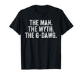 Myth G Dawg Funny Dad Grandpa T-Shirt - Minimalist Print for Adults - T-Shirt, Sweatshirt, Hoodie