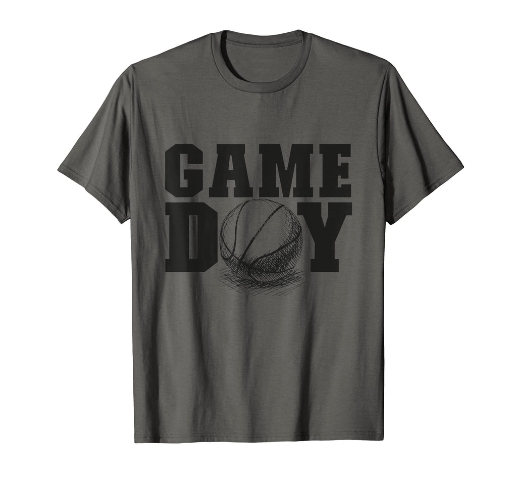 Game Day Basketball Dad Game Day T-Shirt - Novelty Apparel Unisex - T-Shirt, Sweatshirt, Hoodie