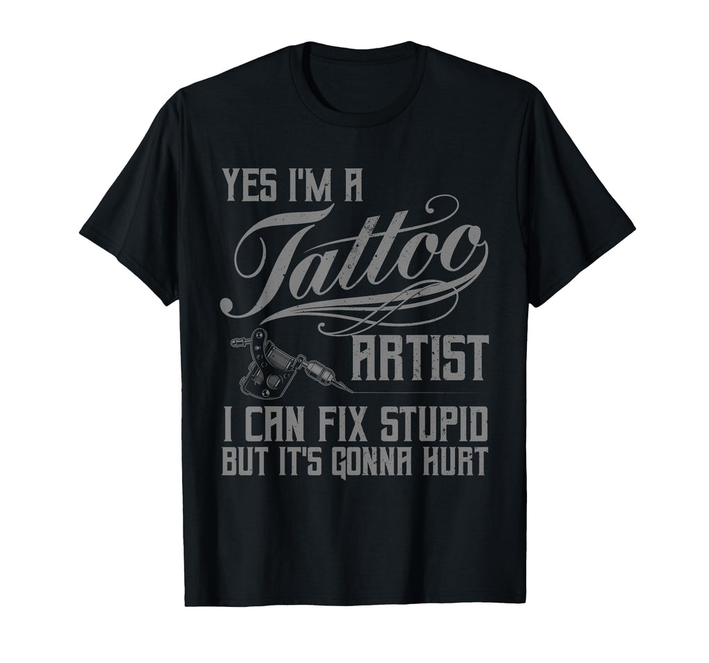 Funny Tattoo Artist Art Tattooer T-Shirt - Trendy Graphic for Adults - T-Shirt, Sweatshirt, Hoodie