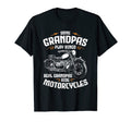 Mens Real Grandpas Ride Motorcycles T-Shirt - Novelty Apparel for Adults - T-Shirt, Sweatshirt, Hoodie