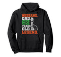 Happy Husband Dad 62 Years Old Legend Hoodie - Graphic Print Men Women - T-Shirt, Sweatshirt, Hoodie