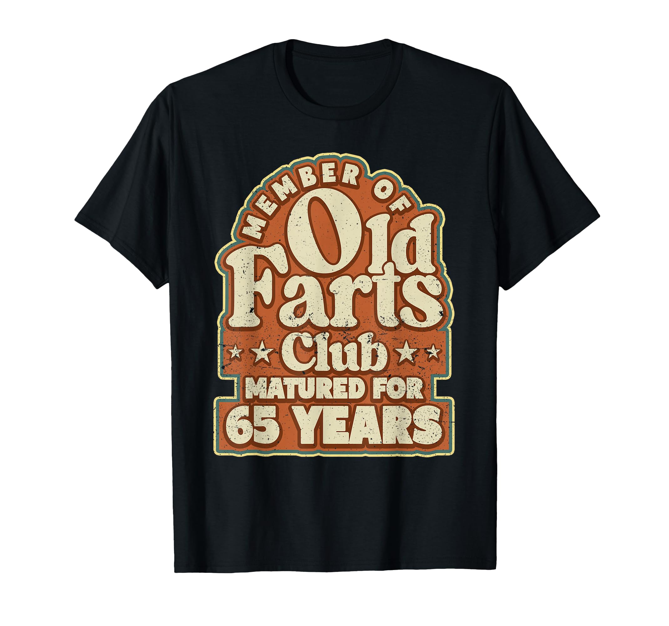 65 Years Old Farts Club Dad Funny 65Th T-Shirt - Graphic Print for Adults - T-Shirt, Sweatshirt, Hoodie