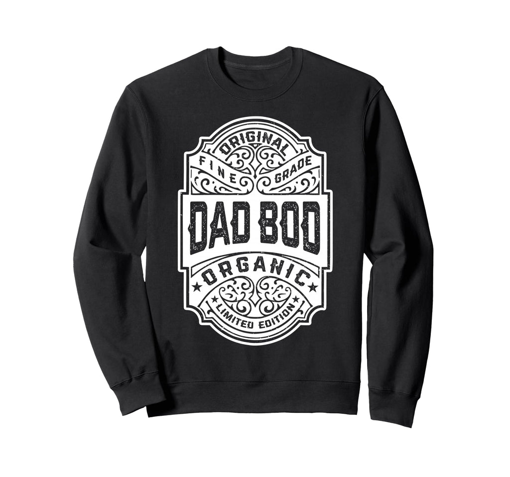 Dad Bod Whiskey Label Fathers Day Gym Sweatshirt - Streetwear Style Unisex - T-Shirt, Sweatshirt, Hoodie