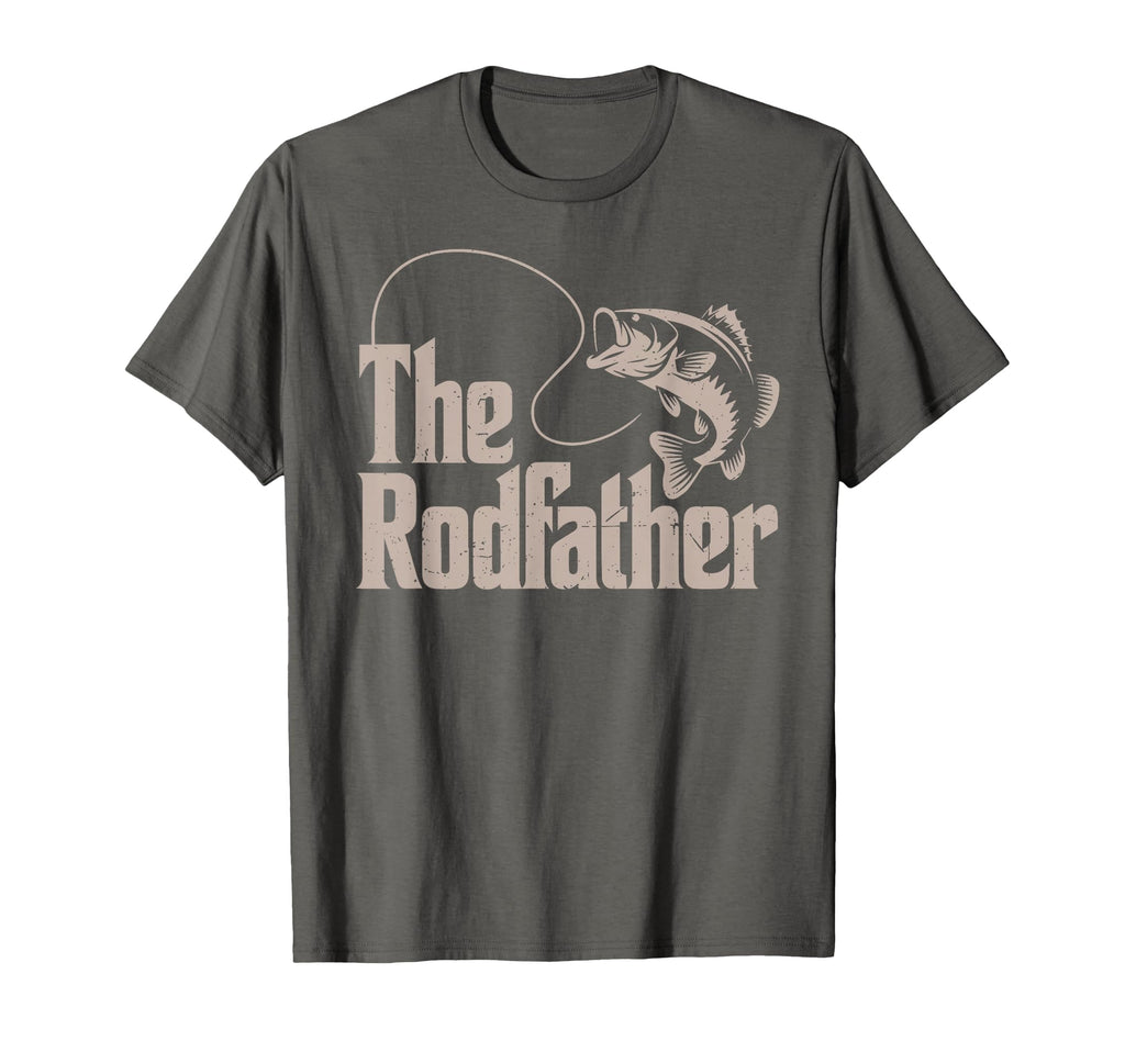Rodfather Funny Bass Fish Dad Fishing T-Shirt - Fun Novelty Design Unisex - T-Shirt, Sweatshirt, Hoodie