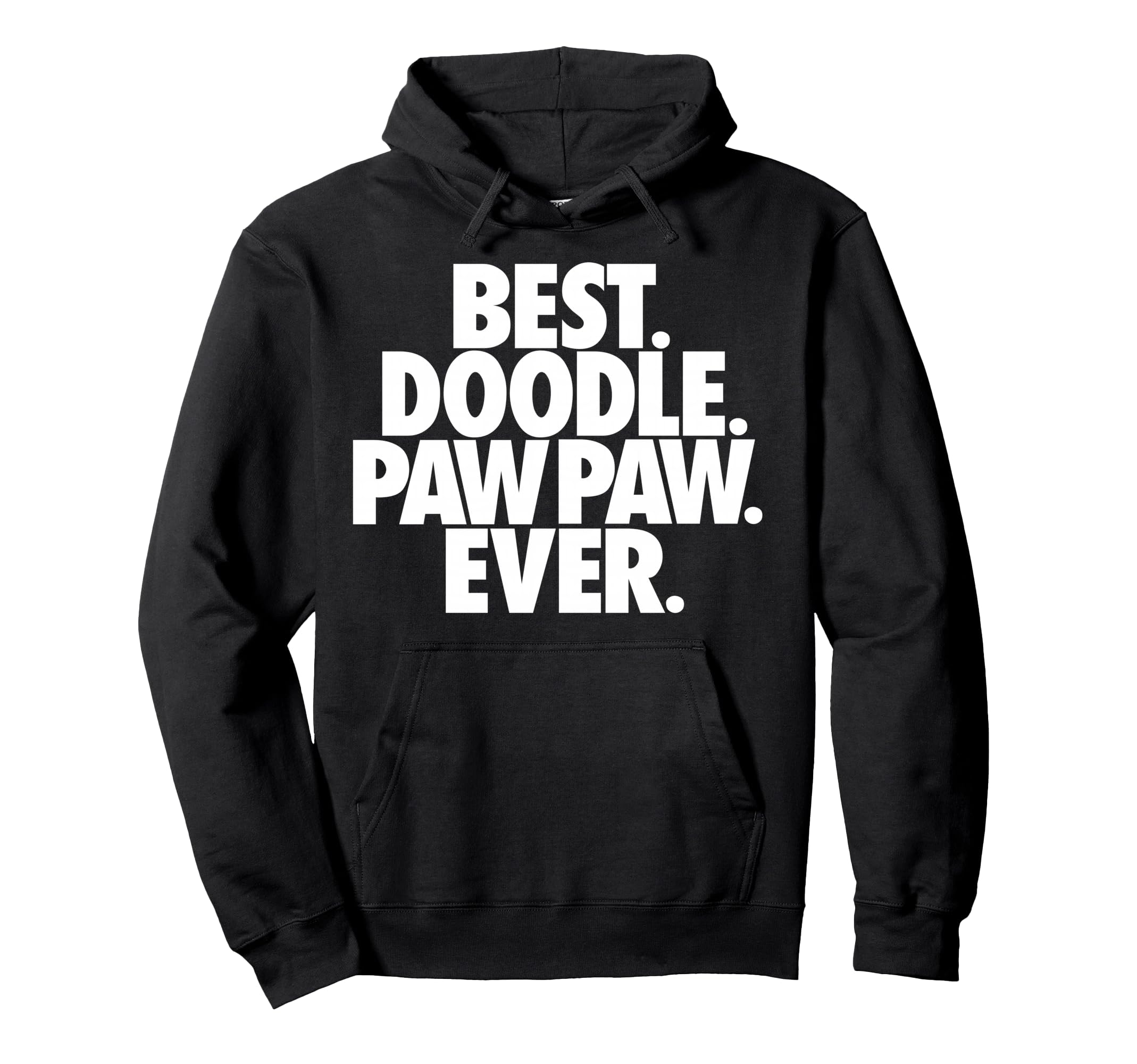 Best Doodle Paw Paw Ever Goldendoodle Hoodie - Unique Graphic for Adults - T-Shirt, Sweatshirt, Hoodie