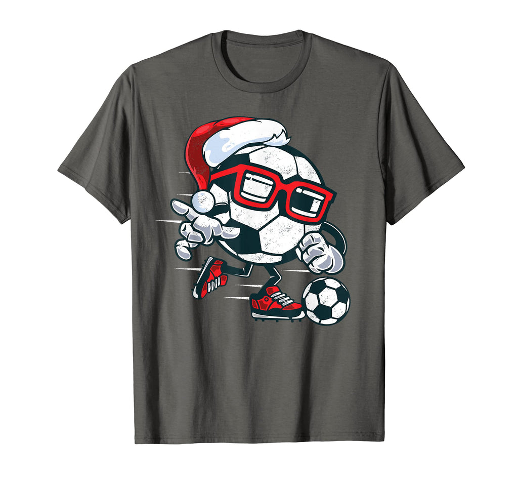 Soccer Santa And T-Shirt - Novelty Apparel Unisex - T-Shirt, Sweatshirt, Hoodie