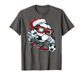 Soccer Santa And T-Shirt - Novelty Apparel Unisex - T-Shirt, Sweatshirt, Hoodie