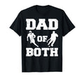 Dad Both Funny Football Hockey T-Shirt - Casual Everyday Wear for Adults - T-Shirt, Sweatshirt, Hoodie