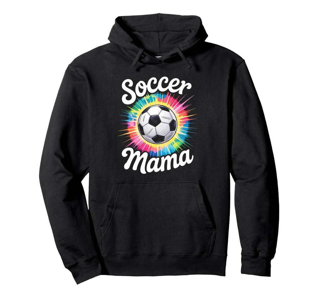 Soccer Mama Mom Tie Dye Hoodie - Fun Novelty Design Unisex - T-Shirt, Sweatshirt, Hoodie