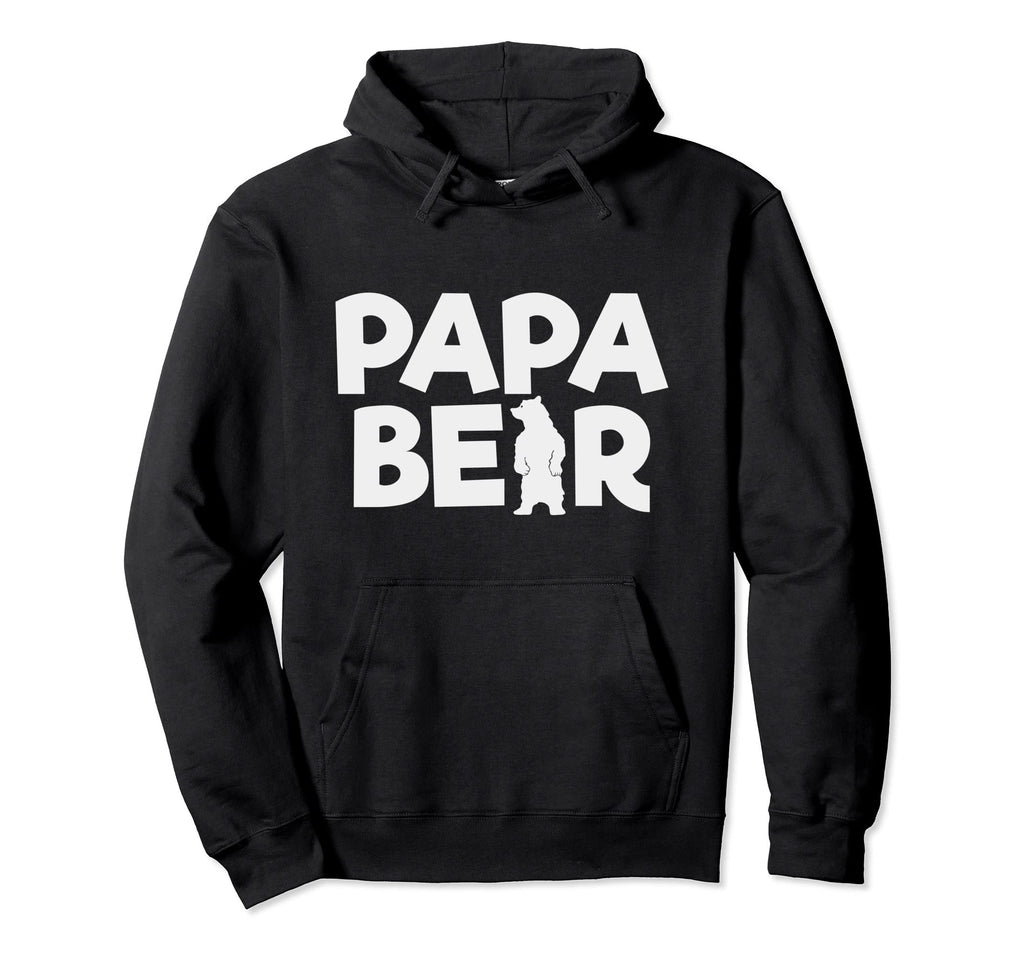 Papa Bear Cutest Famiky Oriented Hoodie - Fun Novelty Design for Adults - T-Shirt, Sweatshirt, Hoodie