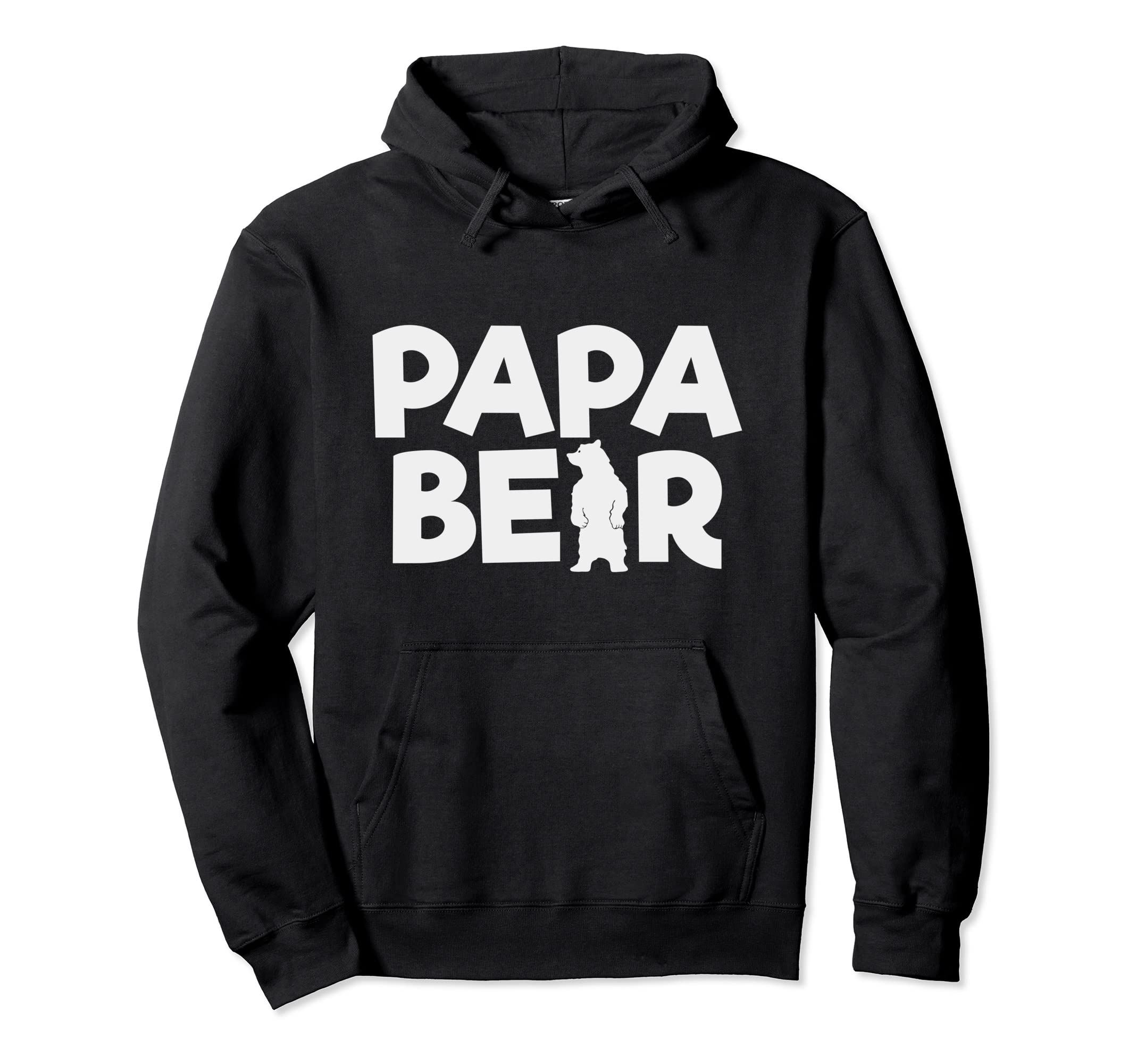 Papa Bear Cutest Famiky Oriented Hoodie - Fun Novelty Design for Adults - T-Shirt, Sweatshirt, Hoodie