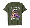 Fuelled Crayons Soldier Crew Military T-Shirt - Custom Art Print Men Women - T-Shirt, Sweatshirt, Hoodie