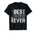 Best Dad Ever Funny Musician Guitar T-Shirt - Minimalist Print Men Women - T-Shirt, Sweatshirt, Hoodie