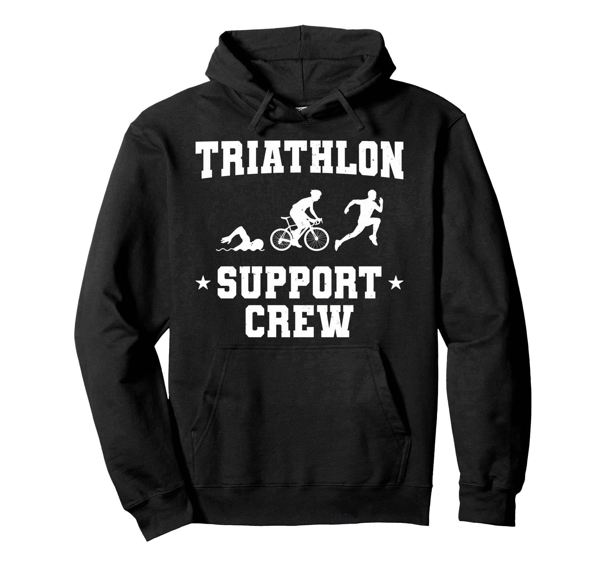 Triathlon Art Swimming Cycling Running Hoodie - Unique Graphic Unisex - T-Shirt, Sweatshirt, Hoodie