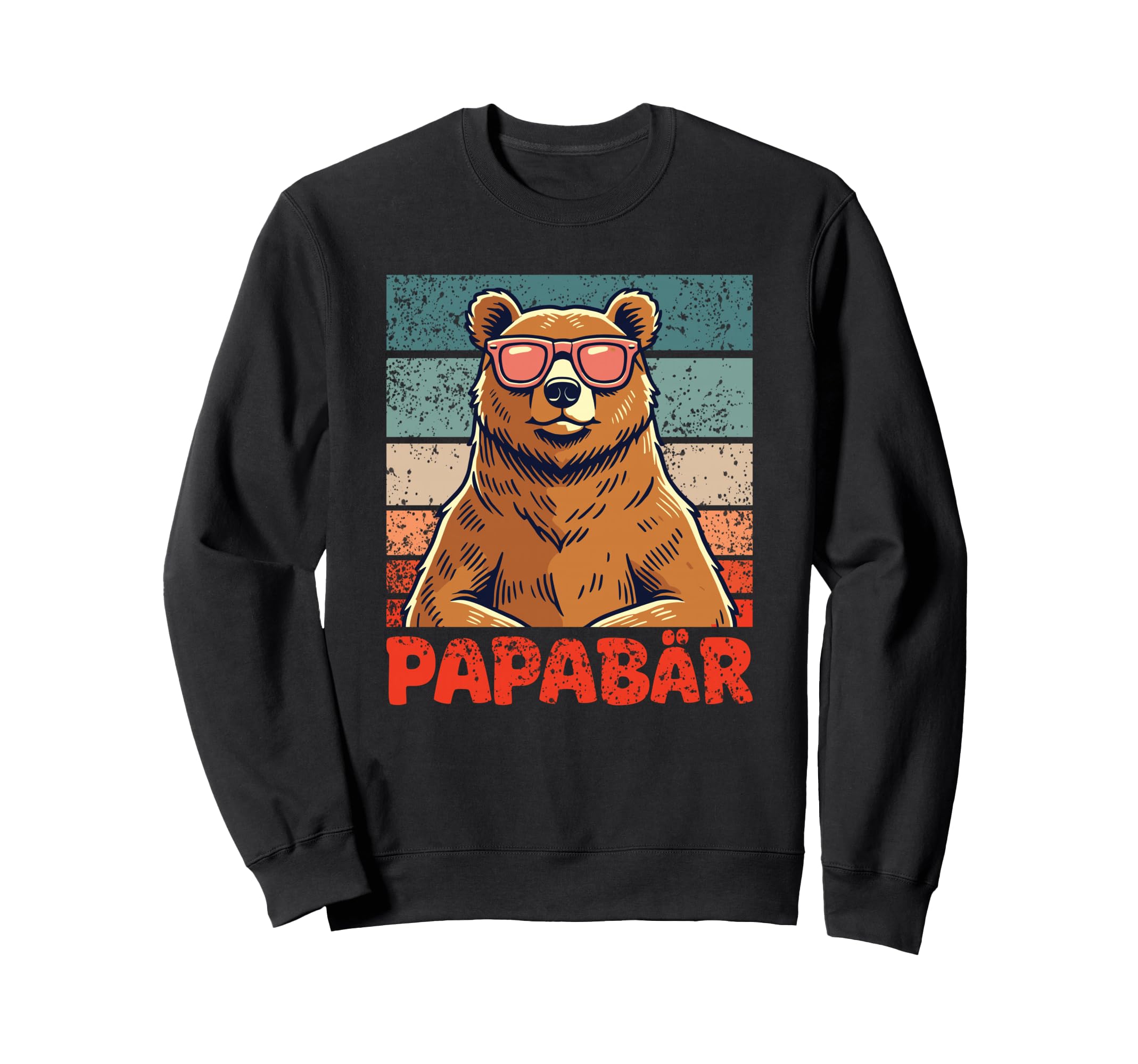 Papa Bear Fathers Day Best Papa Sweatshirt - Casual Everyday Wear Unisex - T-Shirt, Sweatshirt, Hoodie