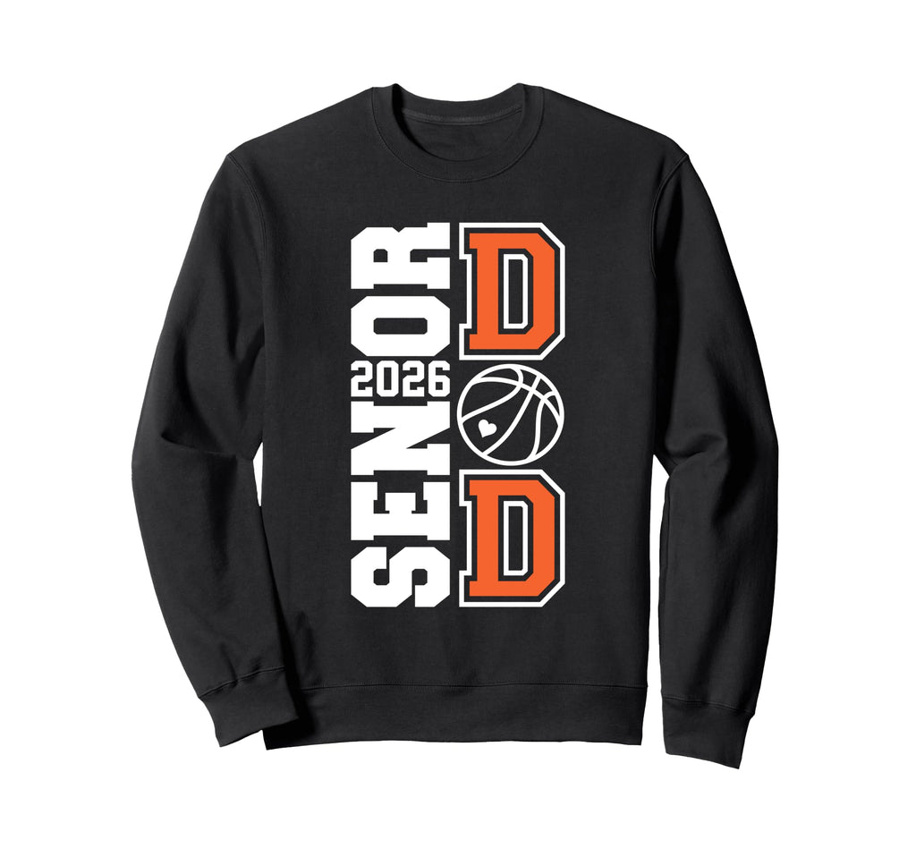 Proud Dad 2026 Senior Graduate Sweatshirt - Streetwear Style for Adults - T-Shirt, Sweatshirt, Hoodie