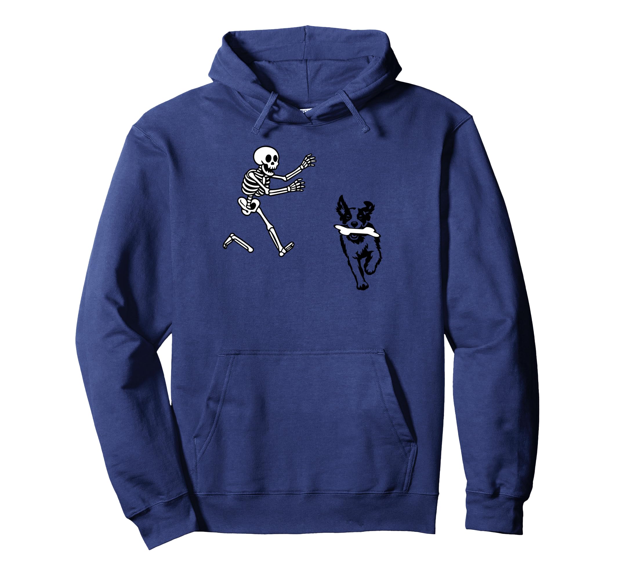 Funny Brittany Spaniel Dog Running Hoodie - Aesthetic Graphic Men Women - T-Shirt, Sweatshirt, Hoodie