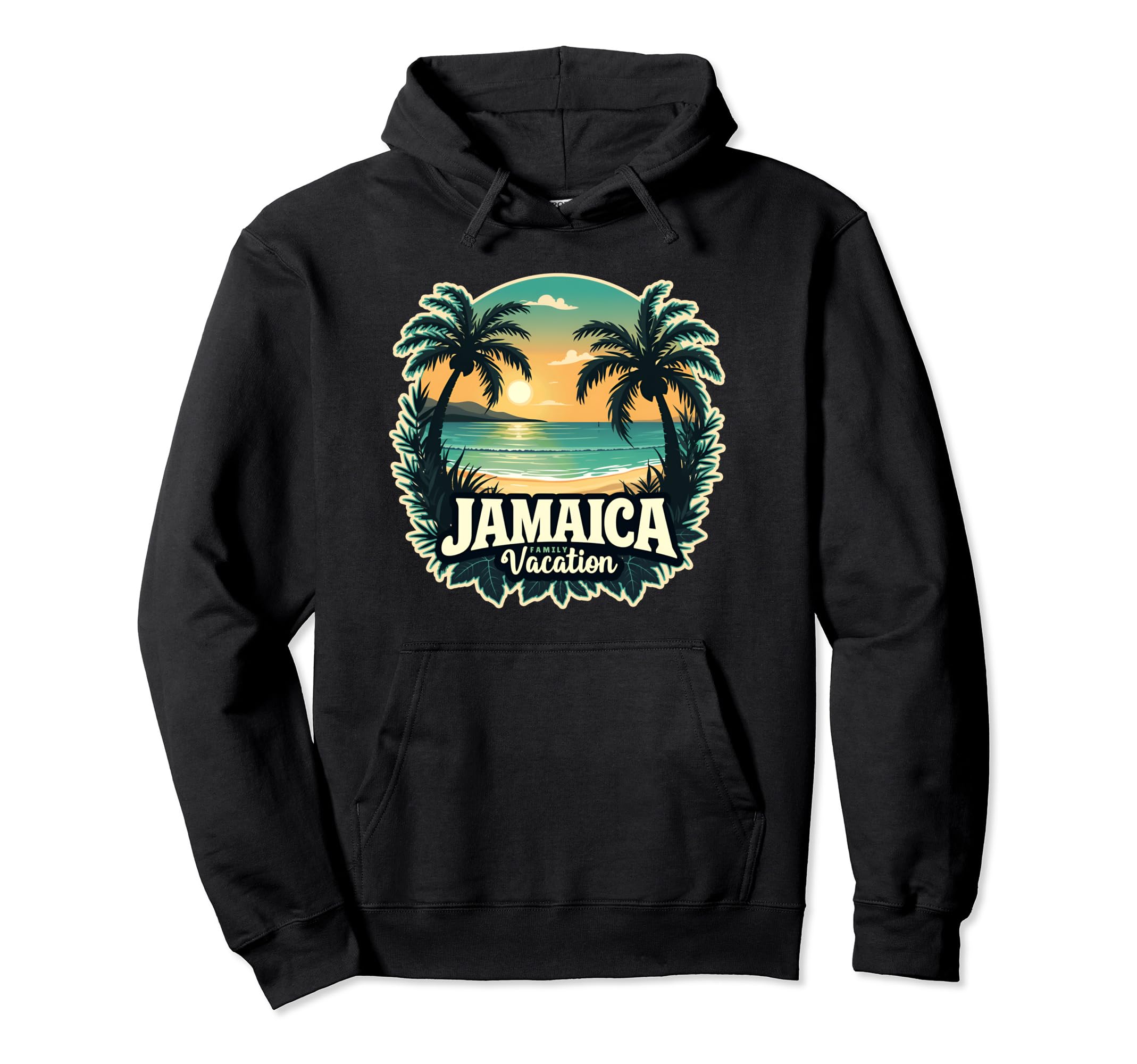 Jamaica Family Vacation Mom Dad Holiday Hoodie - Fun Novelty Design Unisex - T-Shirt, Sweatshirt, Hoodie