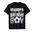 Grandpa Soccer Birthday Family T-Shirt - Aesthetic Graphic for Adults - T-Shirt, Sweatshirt, Hoodie