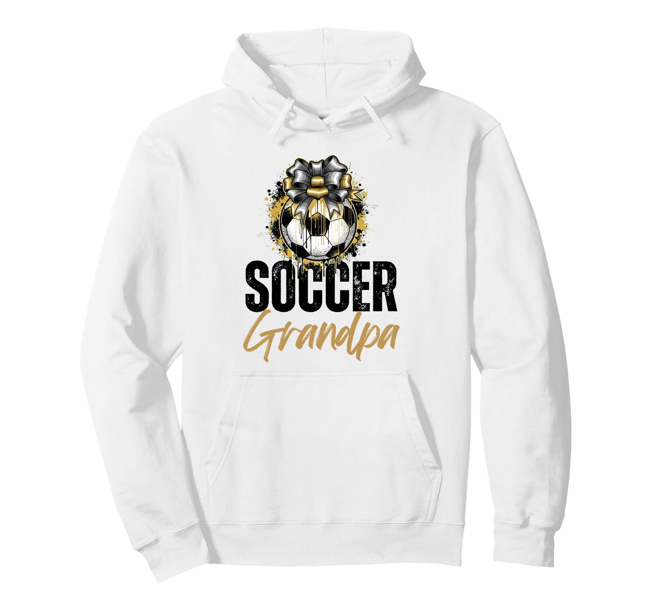 Funny Grandpa Proud Soccer Lover Hoodie - Fun Novelty Design Men Women - T-Shirt, Sweatshirt, Hoodie