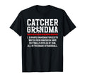 Baseball Catcher Grandma Baseball T-Shirt - Custom Art Print Men Women - T-Shirt, Sweatshirt, Hoodie