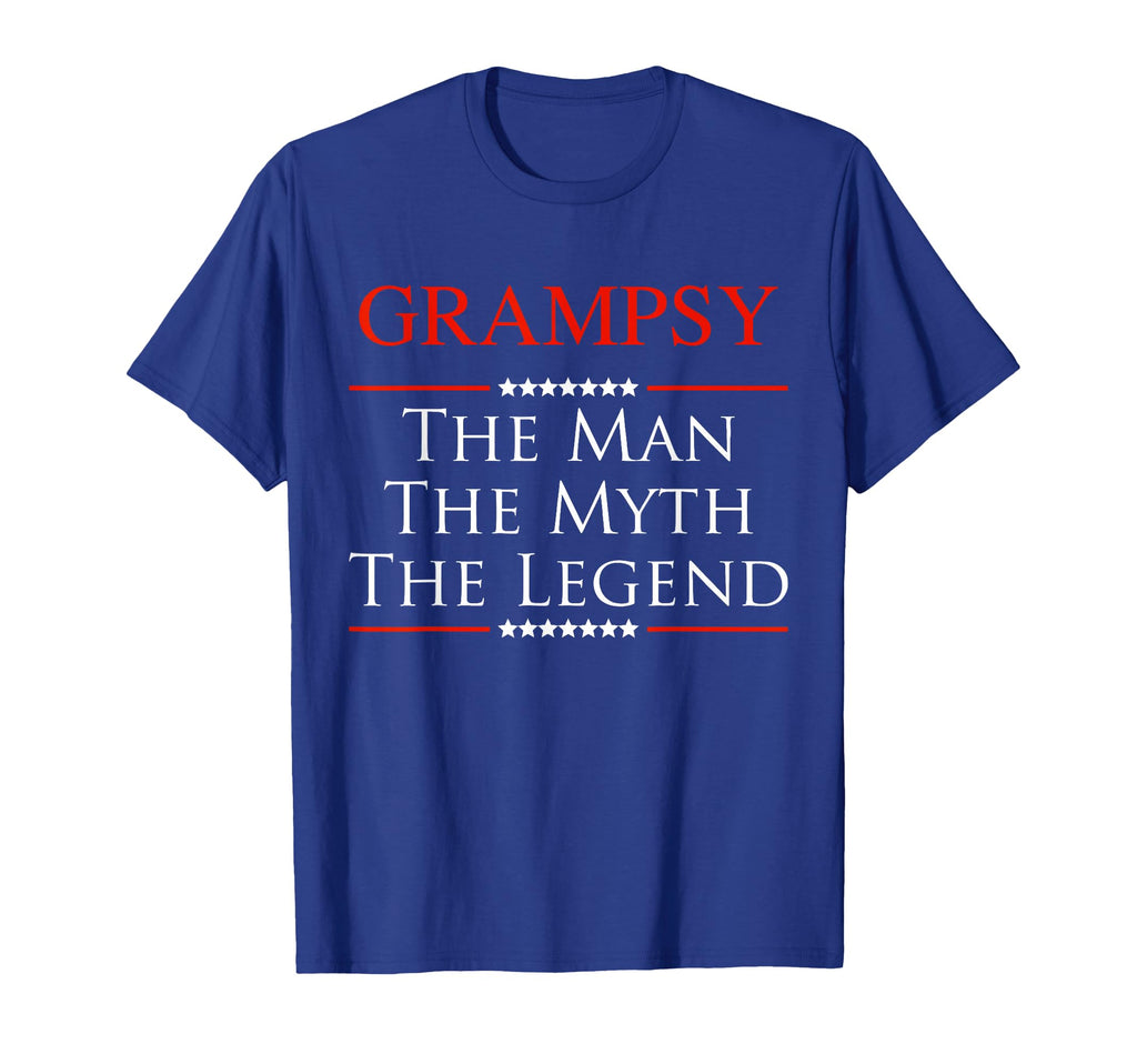 Grampsy Myth Legend Gift Grandpa Papa T-Shirt - Streetwear Style Men Women - T-Shirt, Sweatshirt, Hoodie