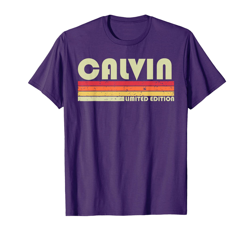 Calvin Gift Name Personalized Funny T-Shirt - Custom Art Print Men Women - T-Shirt, Sweatshirt, Hoodie
