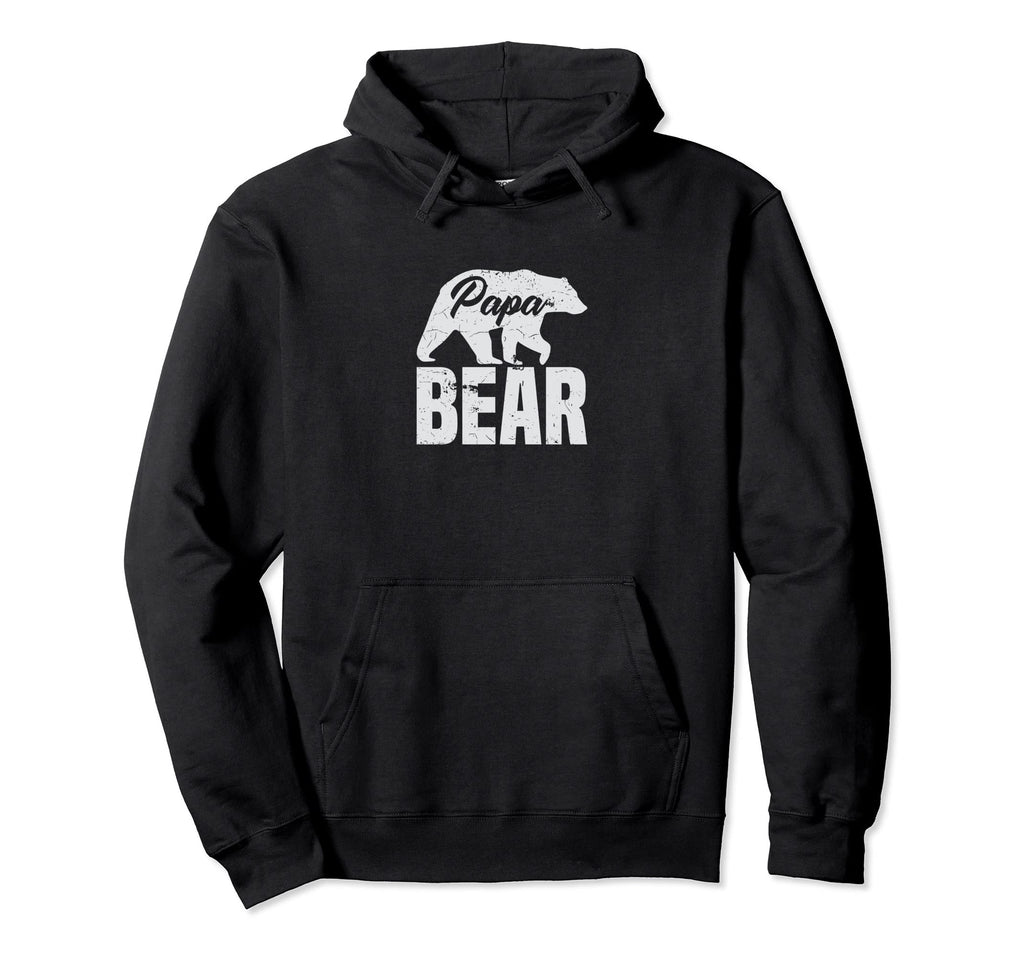Fathers Day Papa Bear Hoodie - Trendy Graphic for Adults - T-Shirt, Sweatshirt, Hoodie