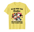 We Are More Than Besties Shes My T-Shirt - Minimalist Print for Adults - T-Shirt, Sweatshirt, Hoodie
