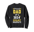 Proud Dad Class 2024 Ecology Graduate Sweatshirt - Graphic Print Unisex - T-Shirt, Sweatshirt, Hoodie