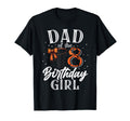 Dad Eight 8 Birthday Basketball T-Shirt - Aesthetic Graphic for Adults - T-Shirt, Sweatshirt, Hoodie
