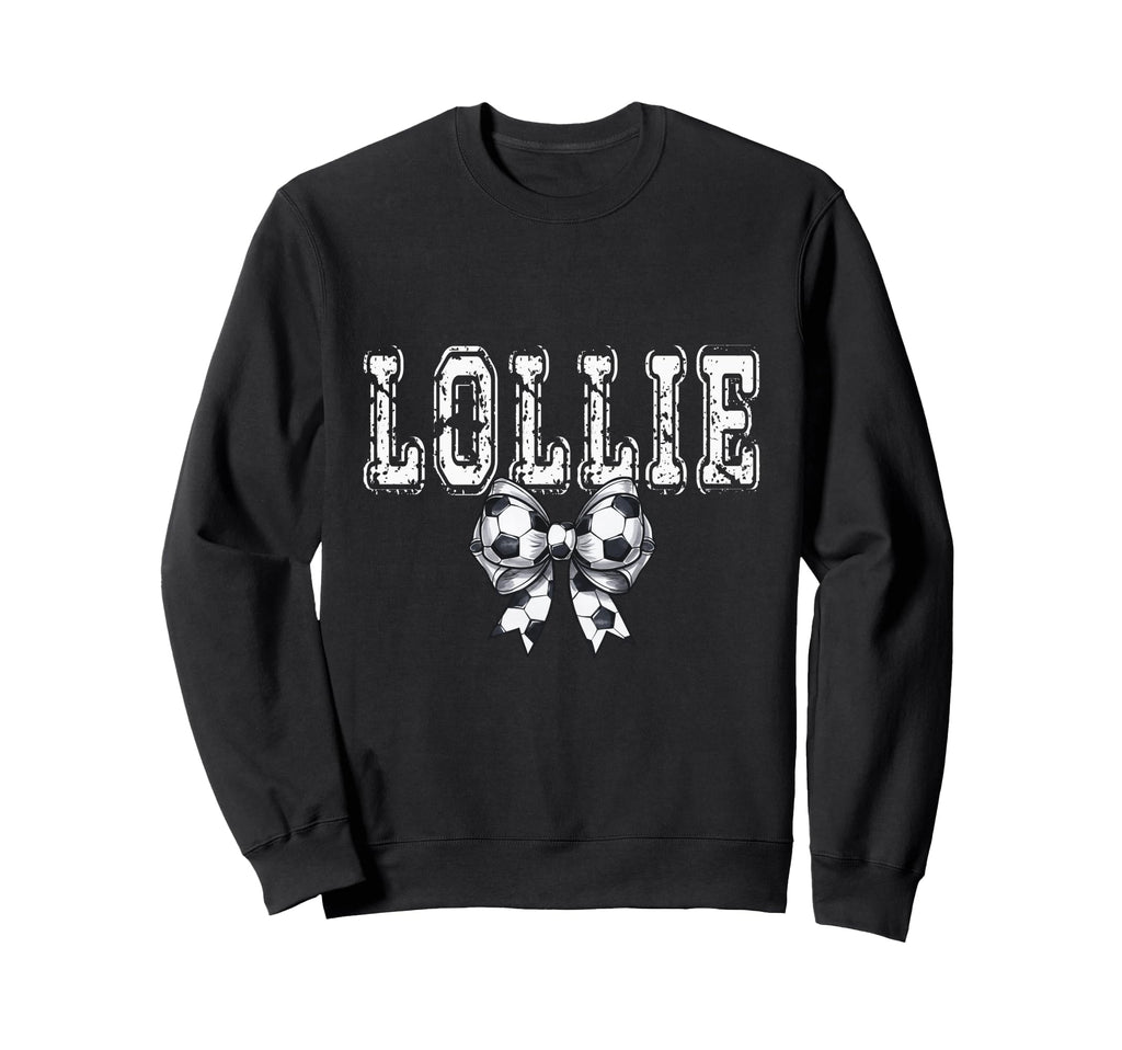 Coquette Soccer Lollie Spirit Sweatshirt - Casual Everyday Wear for Adults - T-Shirt, Sweatshirt, Hoodie