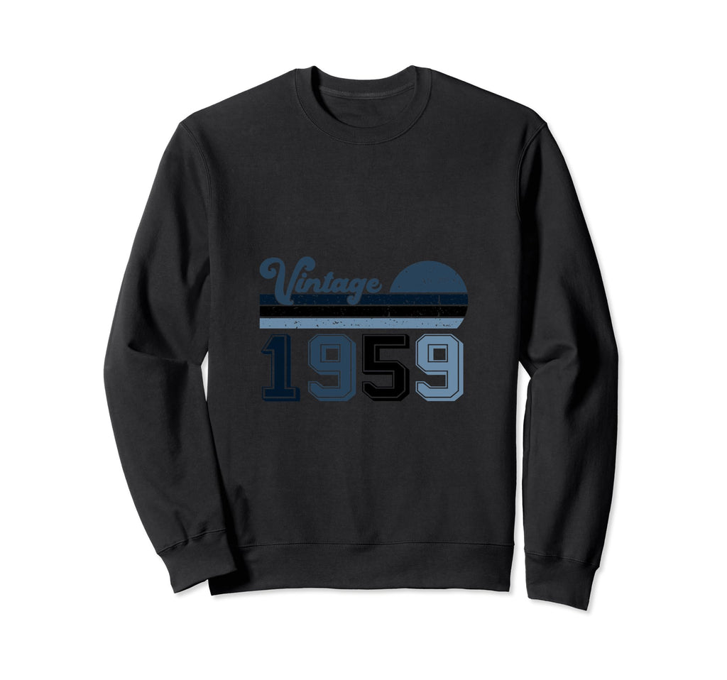 Year 1959 Gift Birthday Mom Dad Sweatshirt - Custom Art Print for Adults - T-Shirt, Sweatshirt, Hoodie