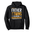 Twin Dad Novelty Funny Daddy Fathers Day Hoodie - Trendy Graphic Men Women - T-Shirt, Sweatshirt, Hoodie