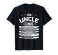 Uncle Code Uncle T-Shirt - Trendy Graphic for Adults - T-Shirt, Sweatshirt, Hoodie