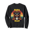 Papa Bear Fathers Day Funny Dad Daddy Sweatshirt - Graphic Print Men Women - T-Shirt, Sweatshirt, Hoodie
