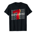 We Are Playing Peace Soccer Fans T-Shirt - Unique Graphic Men Women - T-Shirt, Sweatshirt, Hoodie