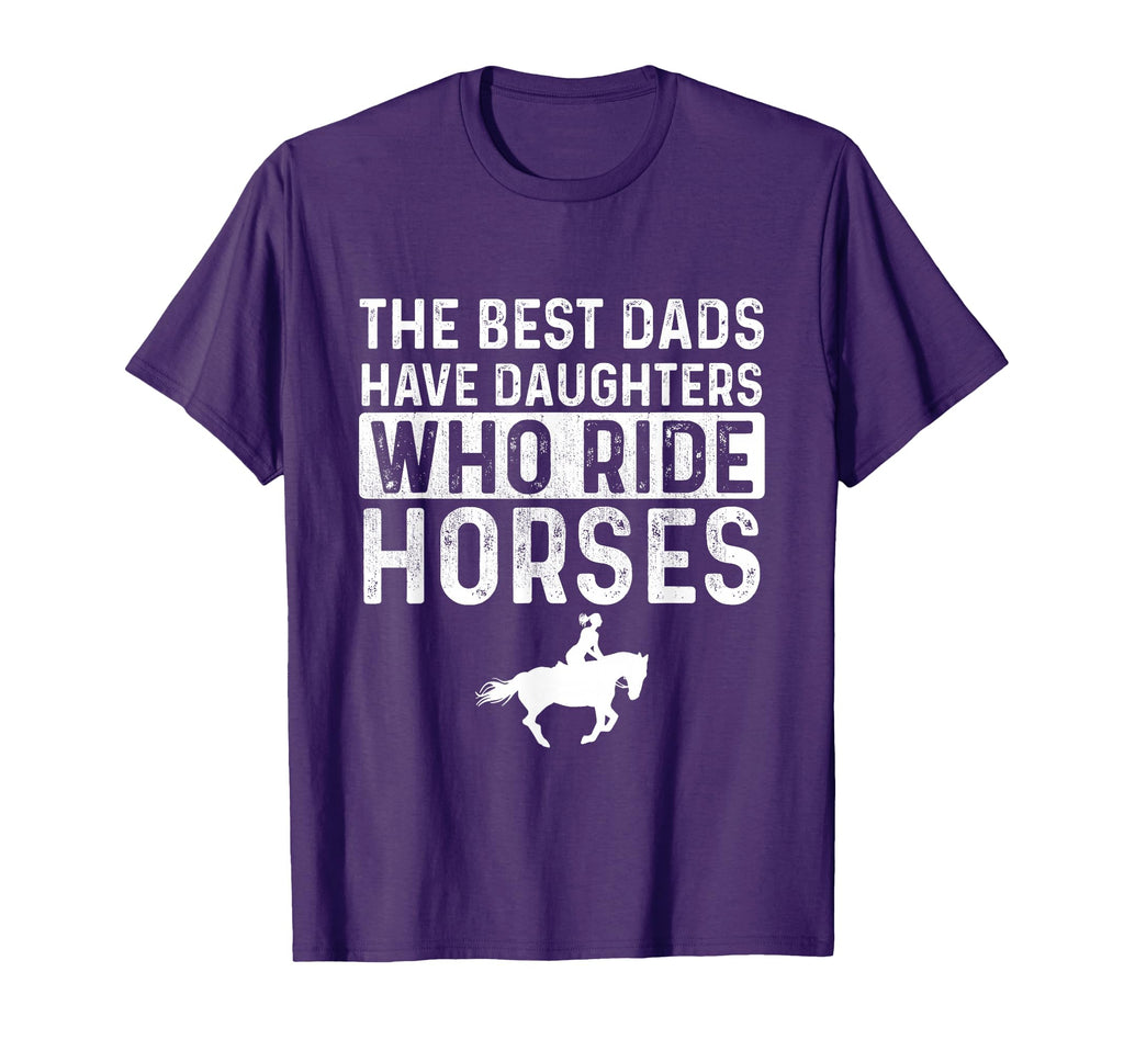 Dad Horse Lover Equestrian Horseback Rider T-Shirt - Graphic Print Unisex - T-Shirt, Sweatshirt, Hoodie