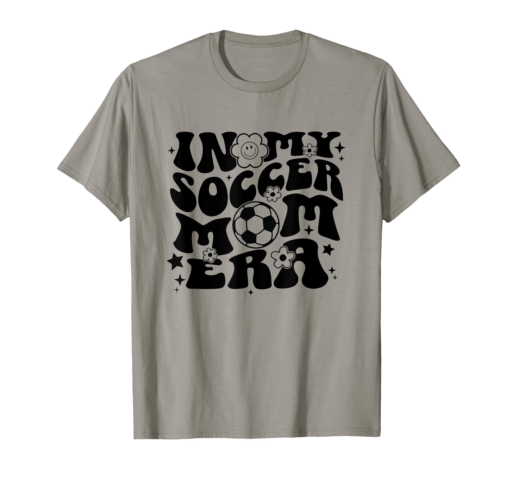 My Soccer Mom Era Soccer Mama Groovy T-Shirt - Novelty Apparel Men Women - T-Shirt, Sweatshirt, Hoodie