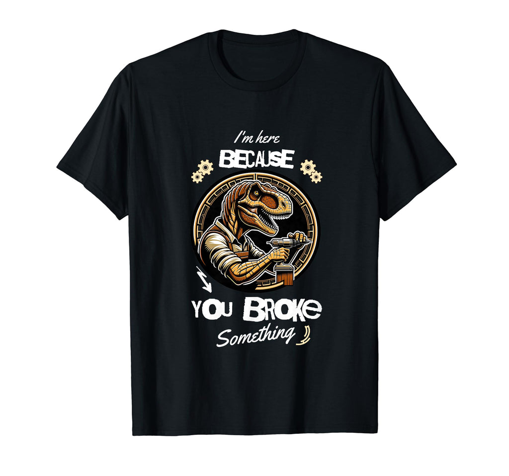 T Rex Mechanic Best Dad T-Shirt - Novelty Apparel Unisex - T-Shirt, Sweatshirt, Hoodie