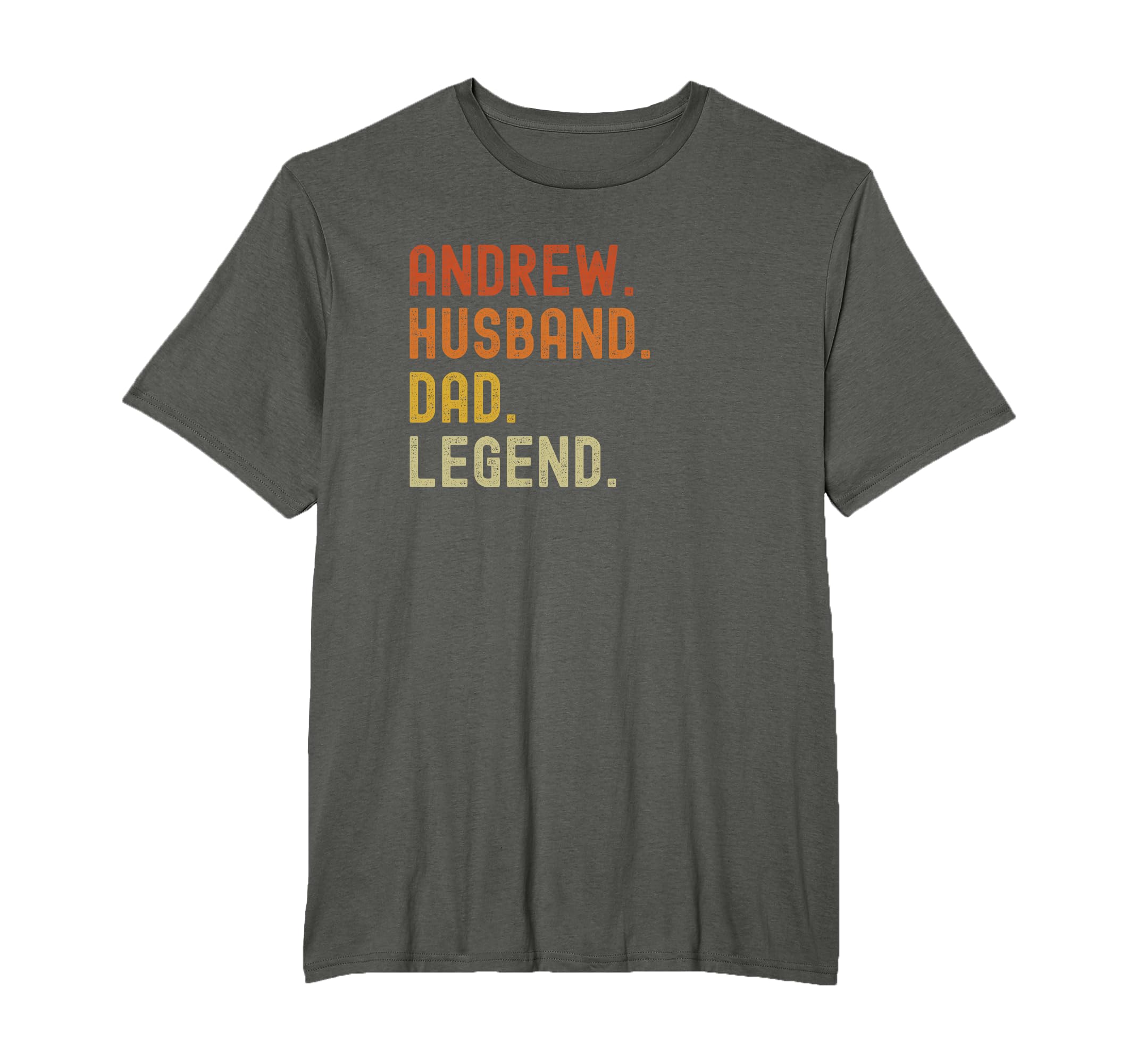 Funny Andrew Dad Husband Legend T-Shirt - Minimalist Print for Adults - T-Shirt, Sweatshirt, Hoodie